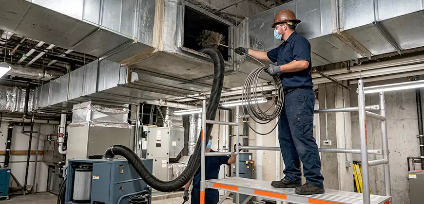 Commercial AC Duct Cleaning in Boston